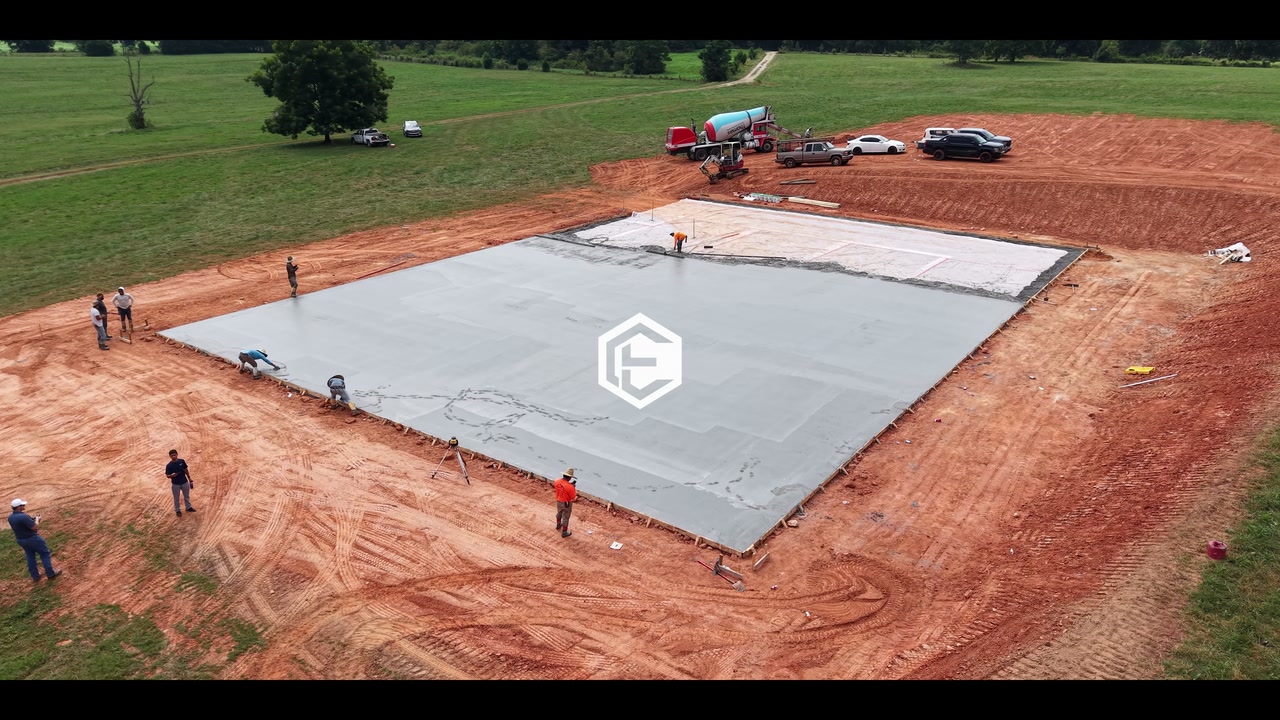 E&C Contracting — A foundation, from above